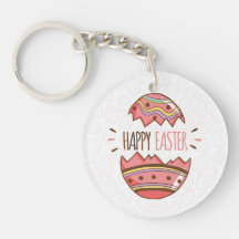Enkel dekorativ påskägg | Keychain