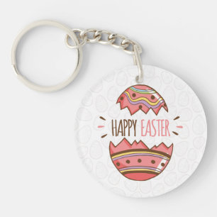 Enkel dekorativ påskägg Keychain