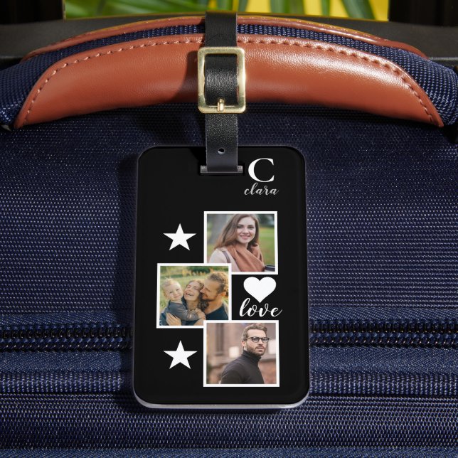 Enkel design för anpassadets fotorutnät bagagebricka (Framsida Insitu 2)