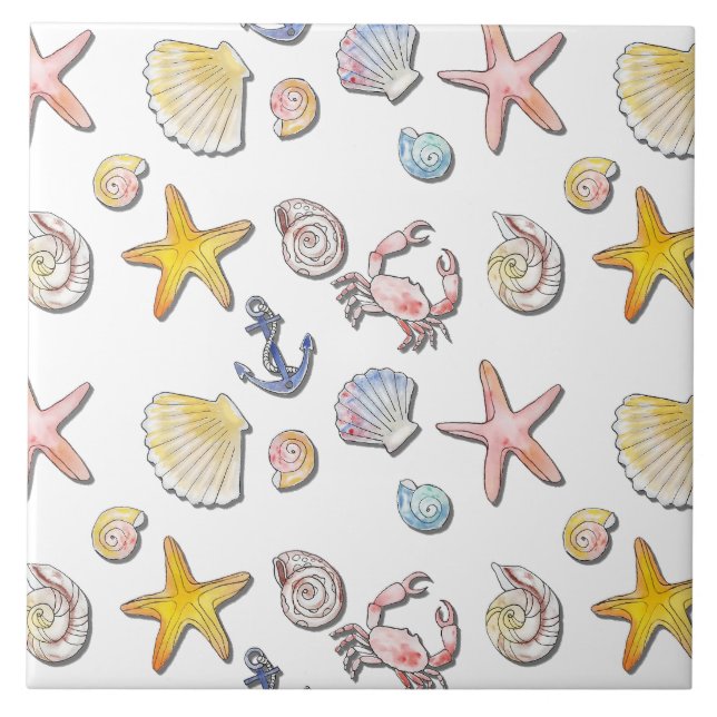 Enkel design för cute-fack kakelplatta (Framsidan)