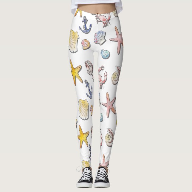 Enkel design för cute-fack leggings (Framsida)