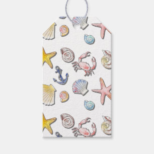 Enkel design för cute-fack presentetikett