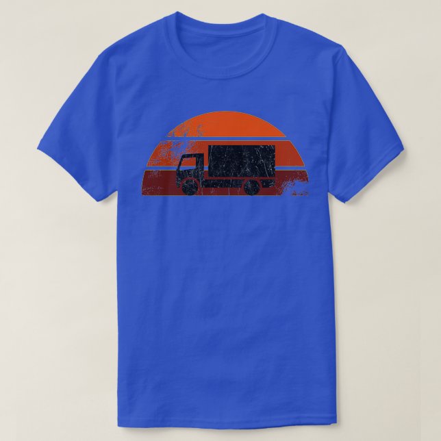 Enkel design för drivrutinen lastbil lastbil, driv t shirt (Design framsida)