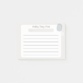 Enkel design för snabbanteckningar post-it block
