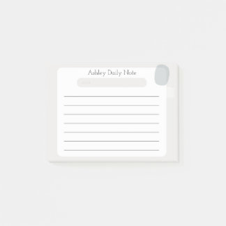 Enkel design för snabbanteckningar post-it block