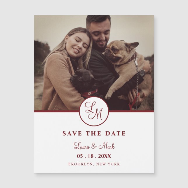 Enkel design, Rustic Touches Photo Bröllop (Framsida)