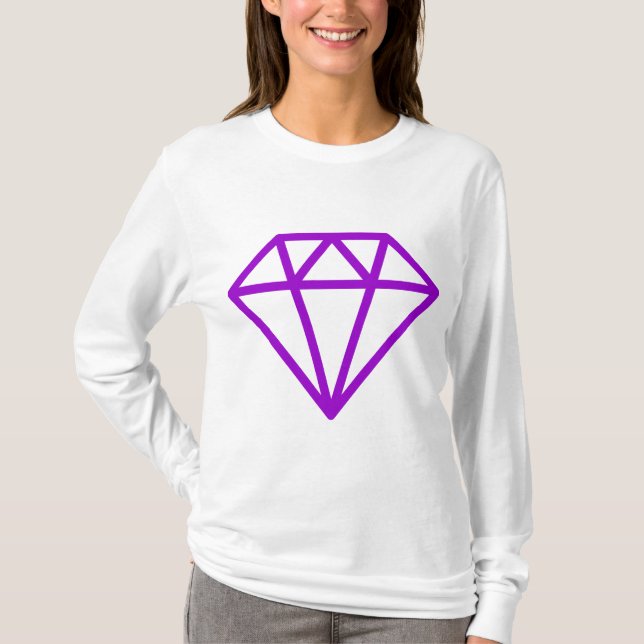 Enkel diameter t-shirt (Framsida)