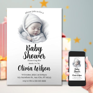 Enkel digital inbjudan till babyvisningsprogrammet