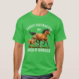 Enkel diskriminering av hästar och Hundar Women Gi T Shirt