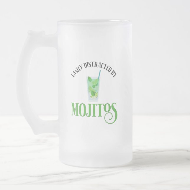 Enkel diskriminering av Mojitos Frostat Ölglas (Vänster)