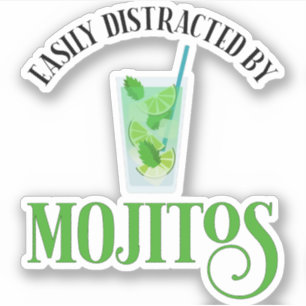 Enkel diskriminering av Mojitos Klistermärken
