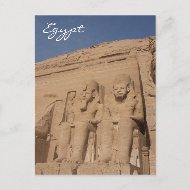 enkel egypten vykort (Framsida)