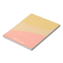 Enkel ekologisk Shapes Sherbet Pastel-Personlig