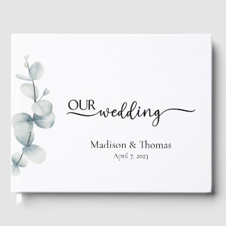 Enkel elegance - Eucalyptus - Guest Bok