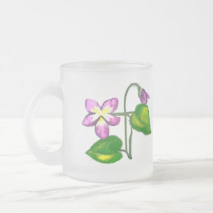 Enkel elegance Humble Violet Frostad Glasmugg