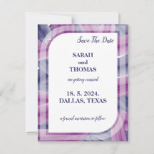 Enkel Elegant Akrylmålning Bröllop