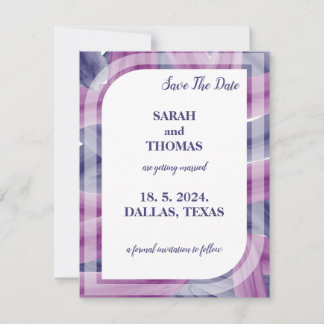 Enkel Elegant Akrylmålning Bröllop