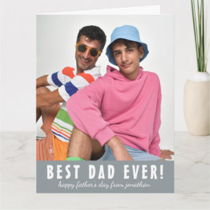 Enkel Elegant, bästa Pappa någonsin Fars dag Pho Kort