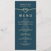 Enkel Elegant blå Bröllop