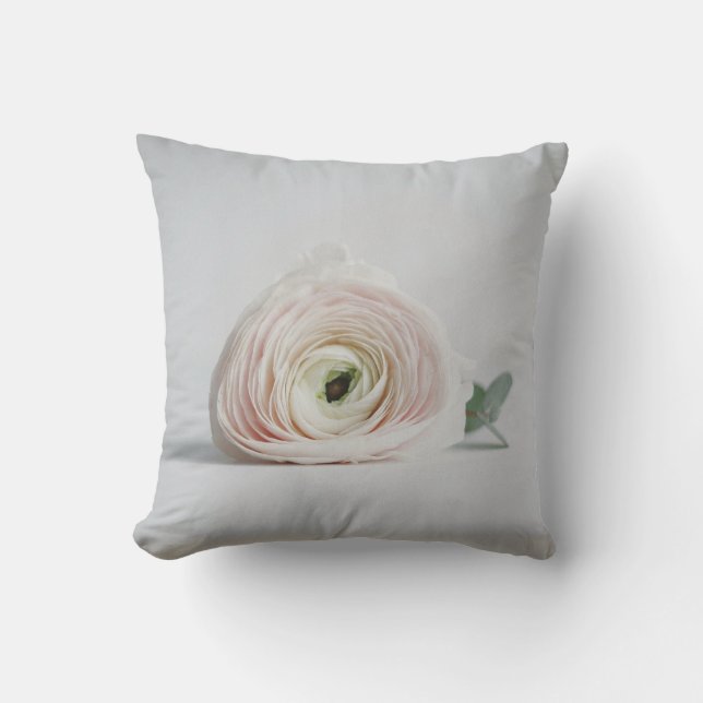 Enkel Elegant Blommigt Dekorativ kudde (Framsida)
