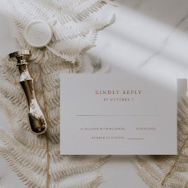 Enkel Elegant | Boho Bröllop OSA Kort