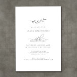 Enkel Elegant Botaniskt 60:e födelsedag Inbjudningar<br><div class="desc">En vanlig,  handdragen botanisk spritdryck kombinerar med hårketografi och traditionell typografi för att skapa en fusionskonstruktion som en man eller kvinna skulle kunna använda sig av. Mörk grått-text på vitt är perfektens val för vilken säsong som helst.</div>