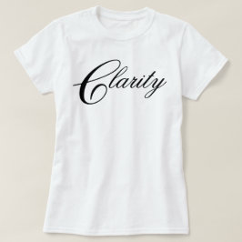 Enkel elegant chic Clarity meditationsscript T Shirt