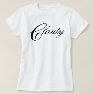 Enkel elegant chic Clarity meditationsscript T Shirt