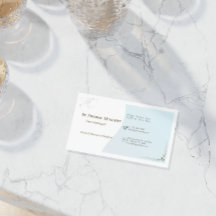 Enkel elegant dermatologist-avtalskort