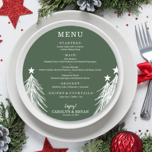 Enkel Elegant Evergreen Meny