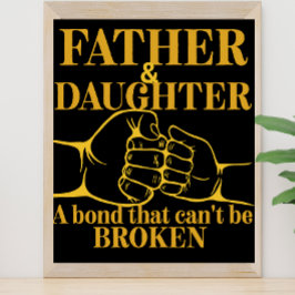 Enkel elegant fader och dotter kärlek citat poster