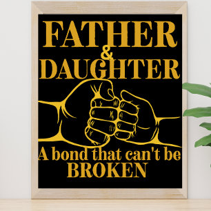 Enkel elegant fader och dotter kärlek citat poster