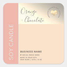 Enkel elegant färgblockstypografi sojljus  