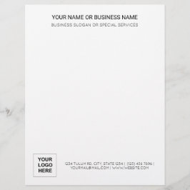 Enkel Elegant för enkel modern Professionell Brevhuvud
