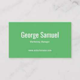 Enkel Elegant för Professionell anställer Namn-job Visitkort