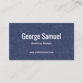 Enkel Elegant för Professionell anställer Namn-job Visitkort
