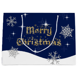 Enkel Elegant Gnillande julafton Glitter Gnistra