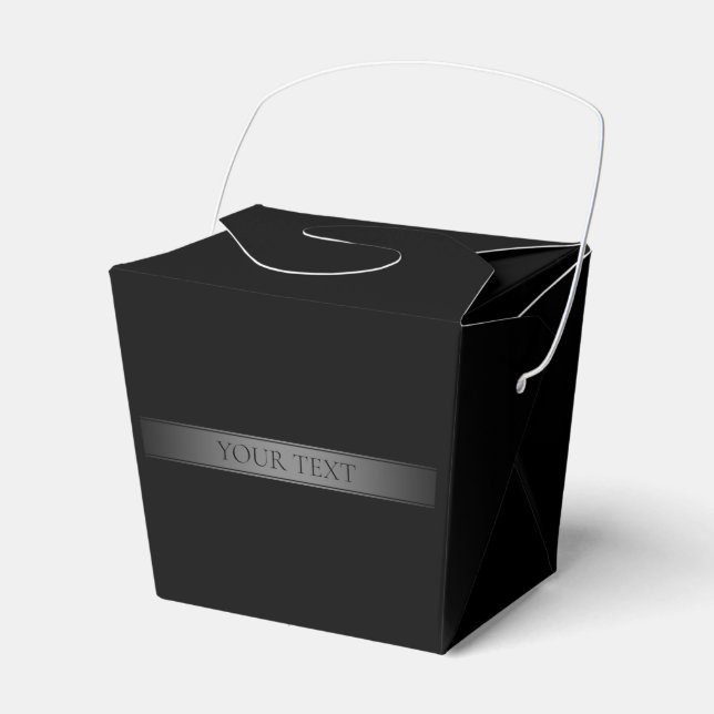 Enkel Elegant Gradient Rand Redigerbar Färg Presentaskar (Framsidan Sidan)