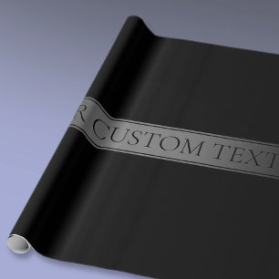 Enkel Elegant Gradient Rand Redigerbar Färg Presentpapper