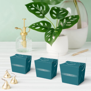 Enkel Elegant Gradient Randredigerbar Färg Presentaskar
