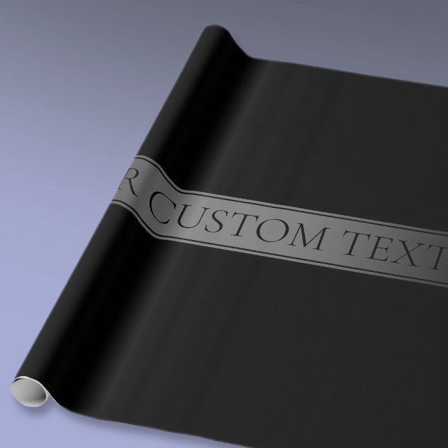 Enkel elegant gradientrand redigerbar färg presentpapper (Skapare uppladdad)