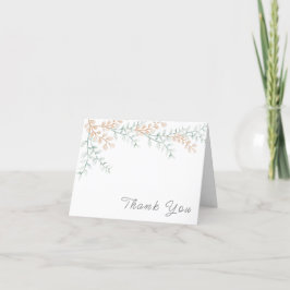 Enkel Elegant Greenery Eucalyptus Baby Shower Tack Kort