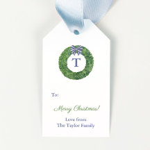 Enkel Elegant Greenery Wandey God jul