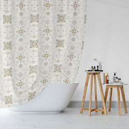 Enkel Elegant Guld folkmun Mönster