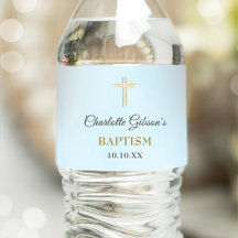 Enkel Elegant Guld Kor-baptism Christening