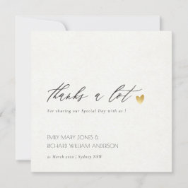 ENKEL ELEGANT GULD KRAFT TYPOGRAPHY TACK