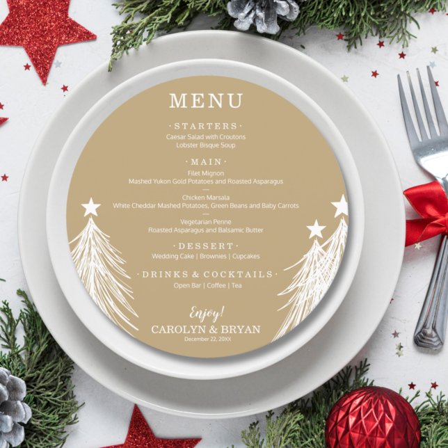 Enkel Elegant Guld Meny (Skapare uppladdad)