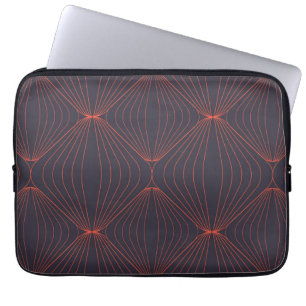 Enkel, elegant Julinspirerad mönster Laptop Fodral