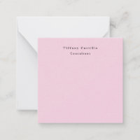 Enkel Elegant Ljus Rosa Enkel Minimalistisk Modern