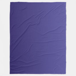 Enkel Elegant Marinblå Gradient Mysig Filta Fleecefilt